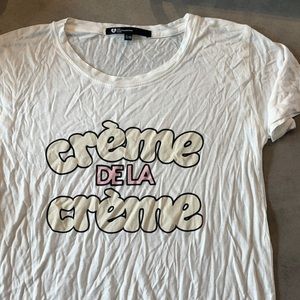 Lovers and Drifters Club Creme De Le Creme T shirt